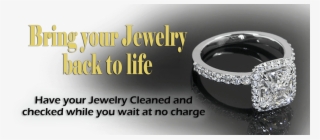 Jewelry Cleaning, Dimond Cleaning, Inspection - Pre-engagement Ring