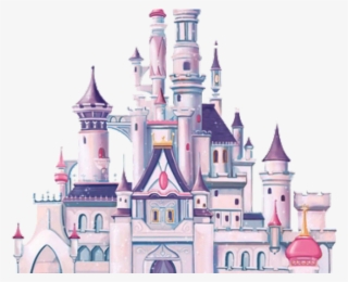 Fantasy City Clipart Castle - Disney Princess Castle