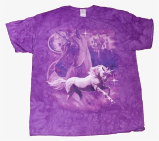 Load Image Into Gallery Viewer, Fantasy Unicorn T Castle - Purple Unicorns