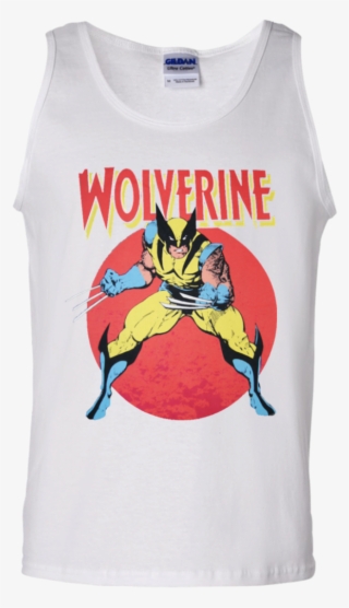 Wolverine Retro Comic Tank Top T-shirts - T-shirt