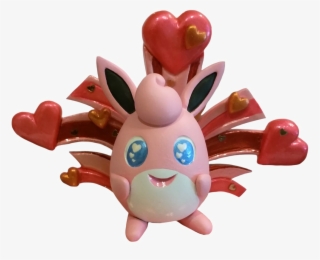 Wigglytuff Used Cute Charm Game Art Hq Pokemon - Figurine