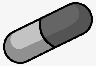 773 X 534 2 - Black And White Pill Transparent