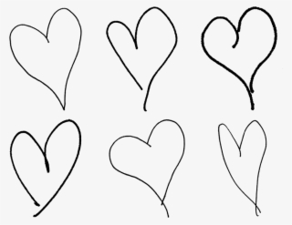 Free Png Download Hand Drawn Heart Png Images Background - Hand Drawn Png Heart