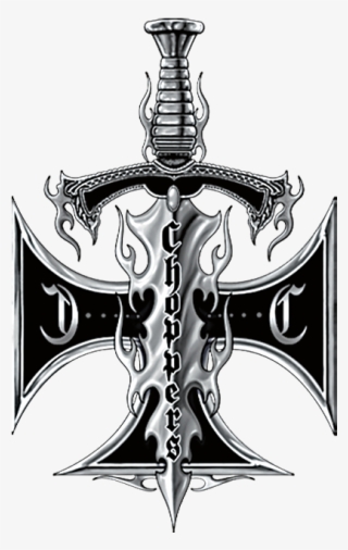 Iron Cross With Sword - Chopper Cross