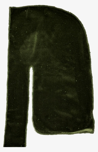 Green Sparkle Velvet Durag