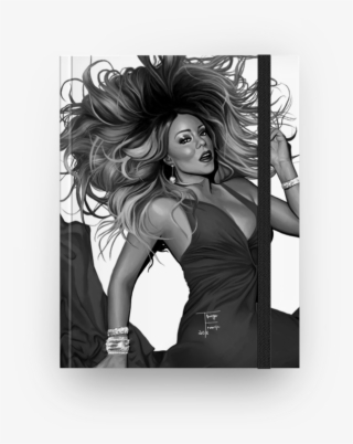 Caderno Mariah Carey - Illustration