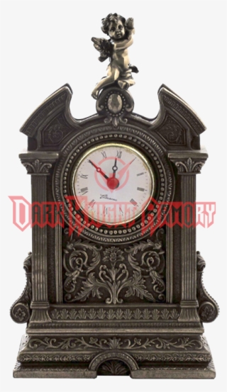 Baroque Cherub Shelf Clock - Quartz Clock