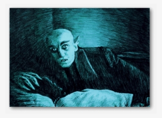 Cuadro Original De Nosferatu - Sketch