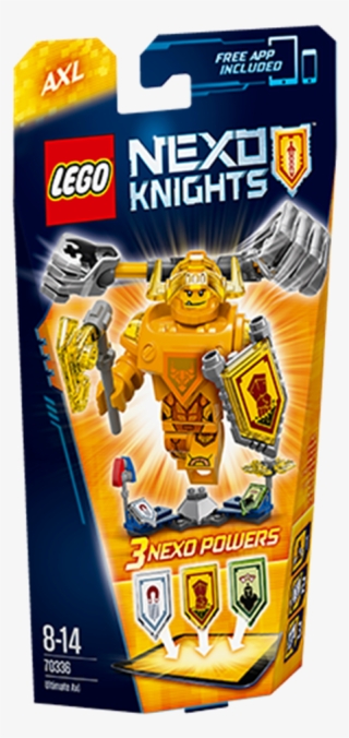 Lego Nexo Knights 70336 Ultimate Axl Eller Andre Figurer - Lego Nexo Knights 70336
