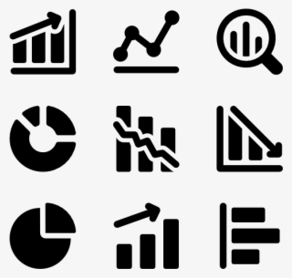 Business And Charts - Material Design Chart Icon