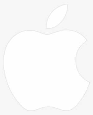 apple logo white png