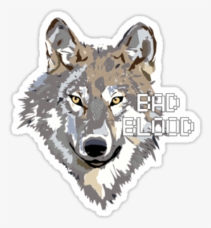 Wolf Bad Blood // Bastille Tshirt By Alquimie - Wolf Clip Art Png