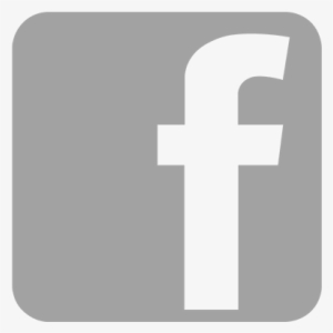 Social Media Icons Facebook Grey Copy - Grey Facebook Icon Png