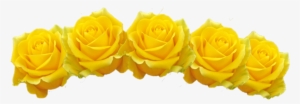 Yellow Flower Crown Png Image Download - Transparent Yellow Flowers