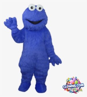 Cookie Monster Character Rental, Ny - Super Cute Cookie Monster Sesame Street Mascot Costume