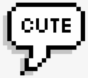 Cute Pixel Text Textbox Pixeltextfreetoedit Pixel Speech Bubble