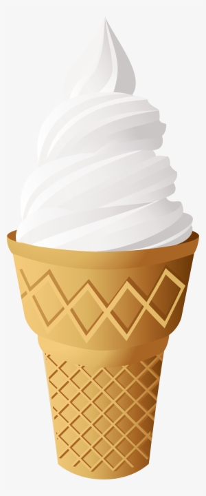 Vanilla Ice Cream Cone Png Clip Art - Vanilla Ice Cream Clipart