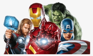 Avengers Group Close Up - Avengers Png