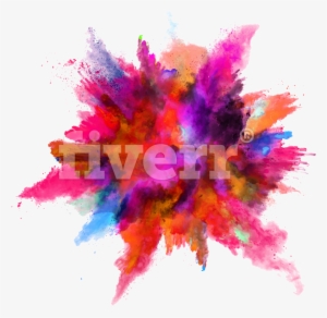 Color Powder Explosion Png
