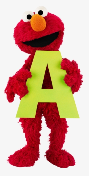 Elmo Number 2 Cliparts - Elmo Holding The Letter