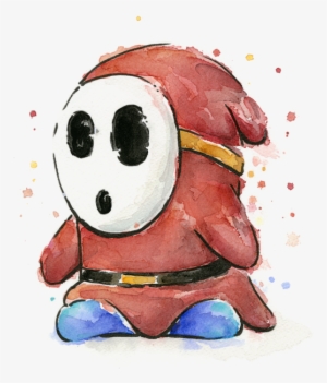 Bleed Area May Not Be Visible - Shy Guy Art