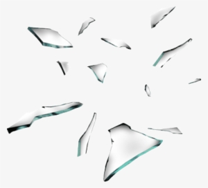 Broken Glass Chunks - Png Glass Effect
