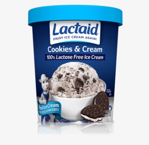 Lactaid® Cookies And Cream Ice Cream - Lactaid Ice Cream