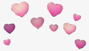 Snapchat Heart Filter Png - Snapchat Hearts Filter Png