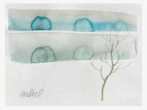 Winters Dust - Watercolor Painting