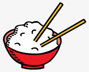Chinese Food Clipart - Bowl Of Rice Clipart