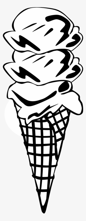 Ice Cream Line Drawing At Getdrawings - Ice Cream Cone Clip Art