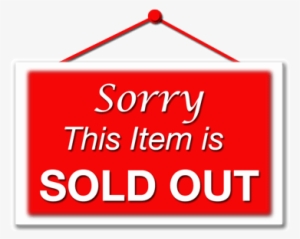 All Items Sold Out PNG Image  Transparent PNG Free Download on