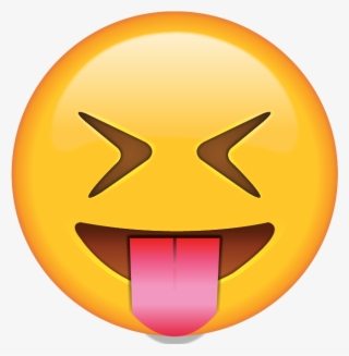 Let Someone Know You're Laughing Hard And Just Teasing - Laughing Tongue Out Emoji