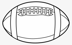 Vector Free American Black And White - Football Clipart Black And White