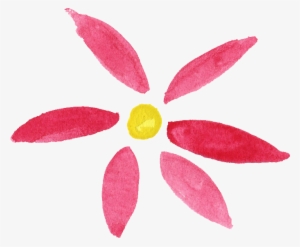 Free Download - Flower Crayon Png