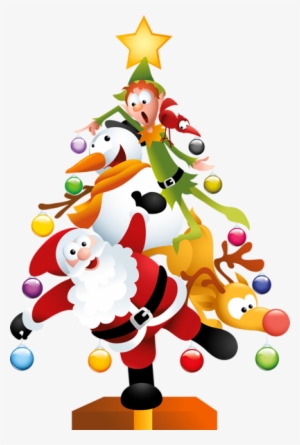 Svg Library Free Clipart Images Of Christmas Trees - Christmas Fun Clipart