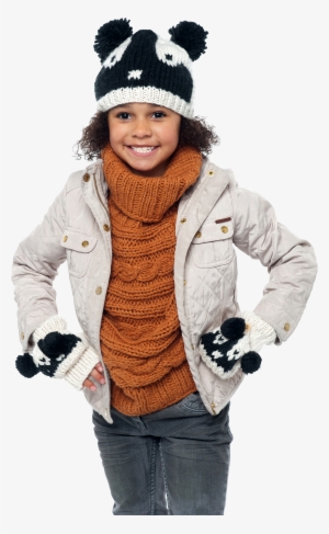 Child Girl Png Stock Images - Girl Winter Clothes