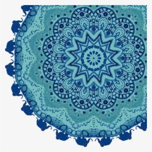 Watercolor Mandala Fabric By Magic Pencil On Spoonflower - Mandala