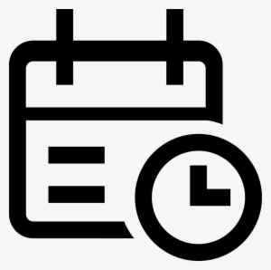 Png File Svg - Calendar Time Icon Png