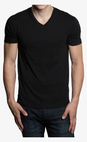 Black Shirt Png Clipart Royalty Free Stock - Hanes Men's T Shirt V ...
