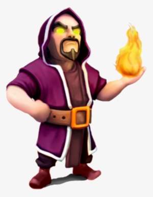 Wizard Png Hd - Rage Wizard Clash Royale