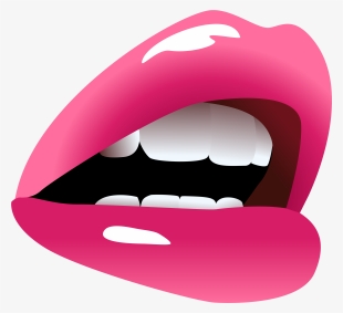 Mouth Pink Png Clipart Image In Category Lips Png / - Mouth Side View Png