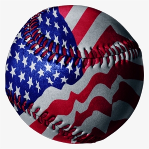 Baseball Clipart American Flag - American Flag Baseball Clipart