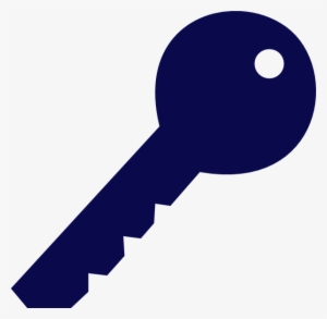 Graphic Download Blue Clip Art At Clker Com Vector - Blue Key Png