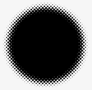Halftone Pattern Png - Trame Rond Png