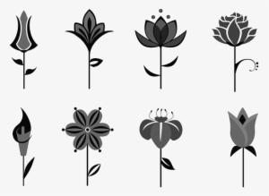 Abstract Plants Png - Flower Vector