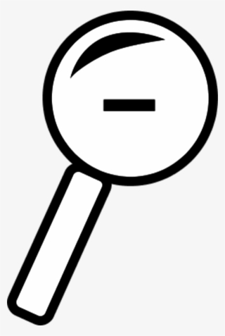 Zoom In The Icon Clipper - Clip Art Magnifying Glass