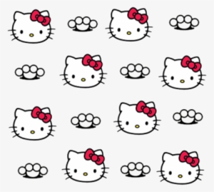 Watercolor Png Images Vectors And Psd Files Free - Hello Kitty Pattern Png