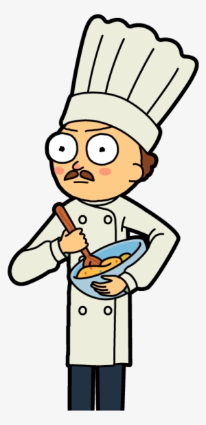 pastry chef morty rick and - rick and morty cooking