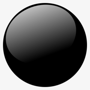 Glossy Black Icon Angle Hi - Black Glossy Circle Png